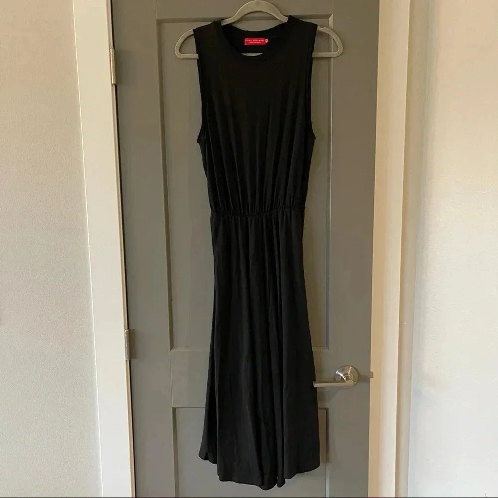 N: Philanthropy (apparel with purpose) black wrap dress size small